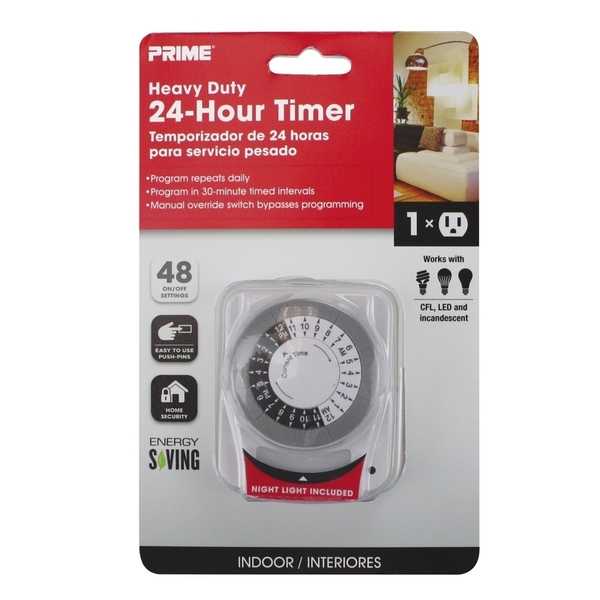 Prime TIMER IN24HR  W/NTLT&OUT TNINL2412-RC